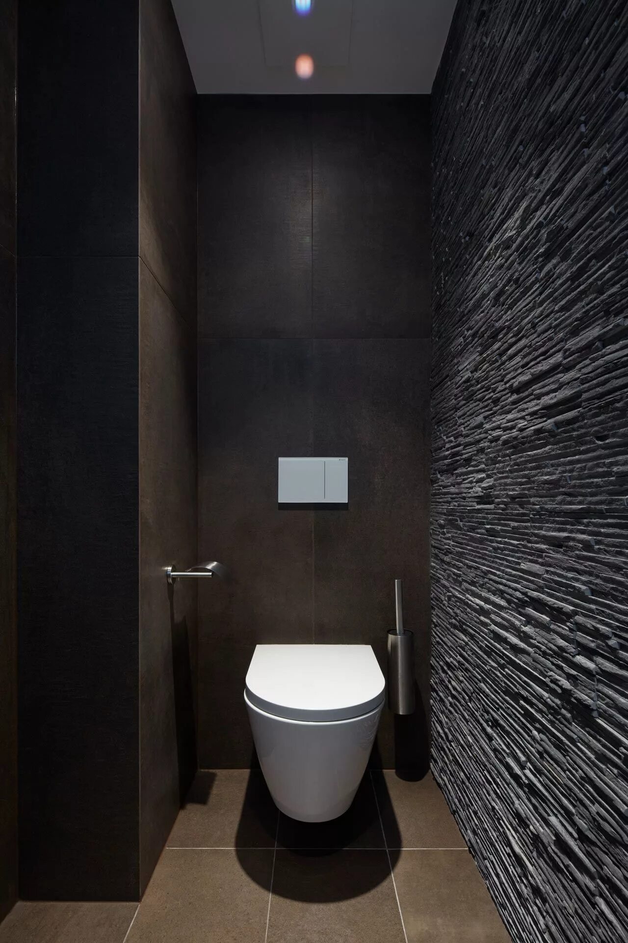 Плитка фото в туалете современном стиле Penthouse F6.1 in Prague by Jana Hamrova of Objectum Modern bathroom design, Vin