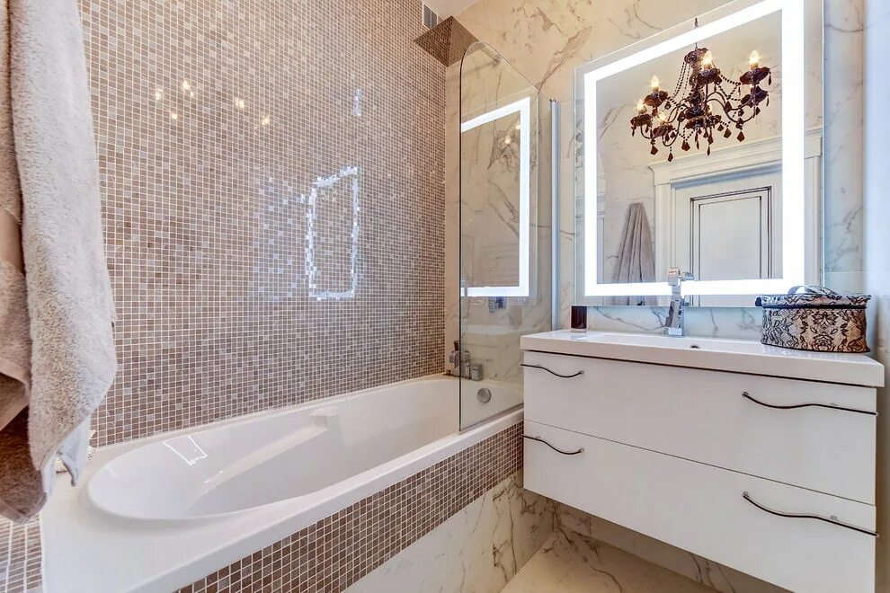 Плитка фото в ванной реальный дизайн Дизайн ванной комнаты 5 кв м - 79 фото в интерьере