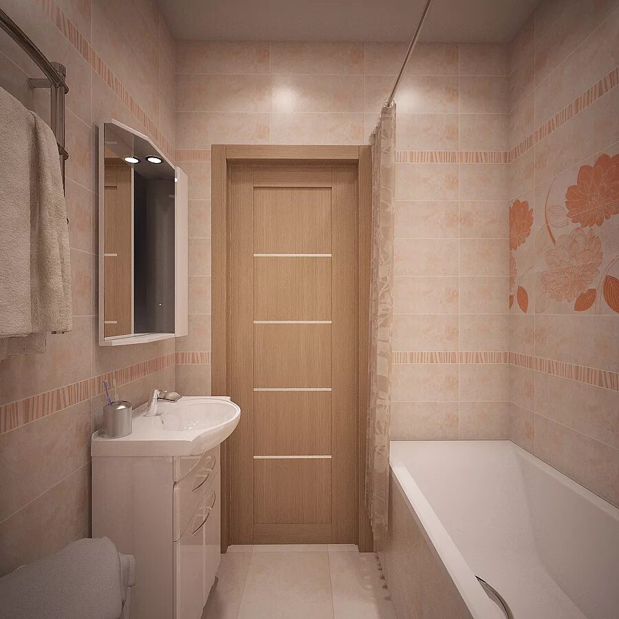 Плитка фото в ванной реальный дизайн Керамическая плитка Айнола Kerama Marazzi (Керама Марацци) - Новости и акции