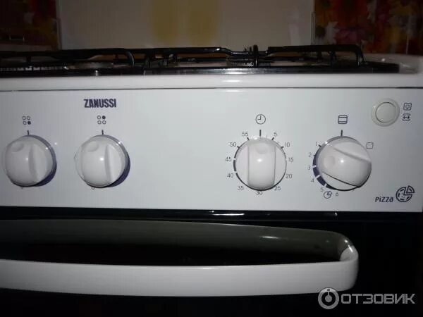 Плитка градусов фото Отзыв о Газовая плита Zanussi ZCG 664GW Отлично справляется с выпечкой