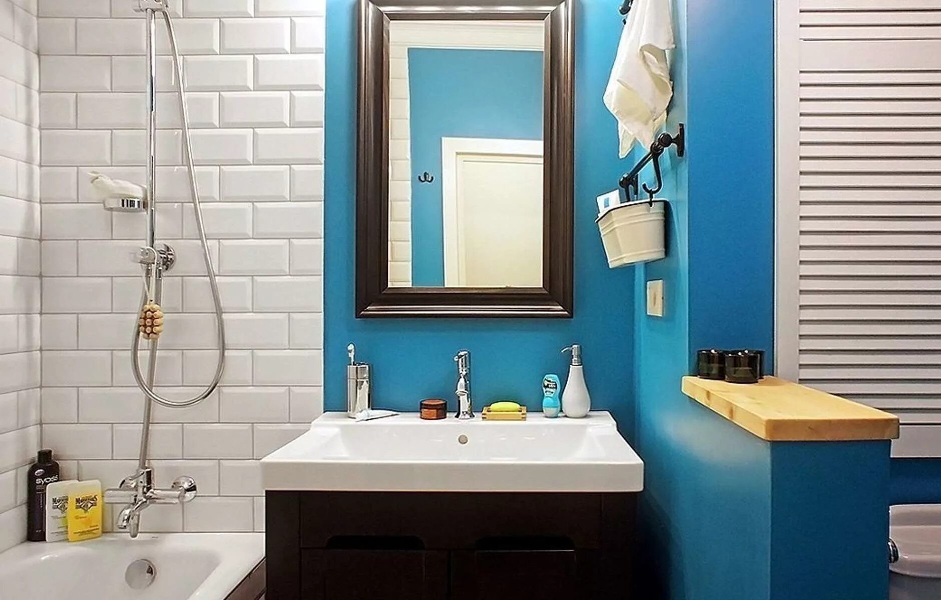 Плитка и краска в ванной фото 60 классных новинок для ванной комнаты - INMYROOM