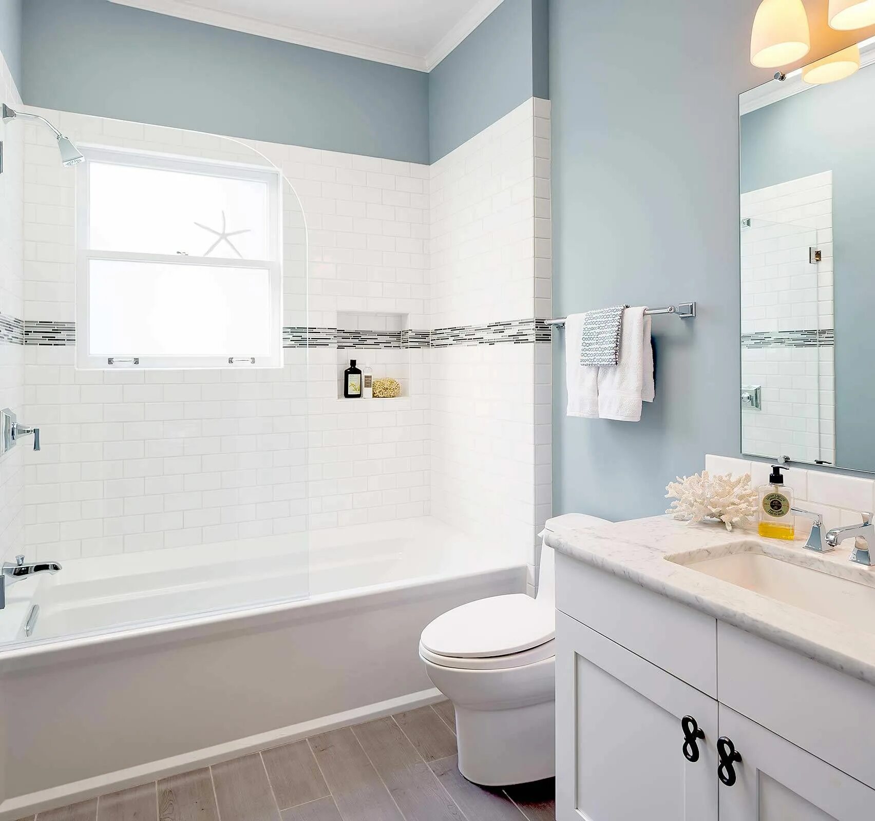 Плитка и краска в ванной фото Pin on Bathroom Designs and Ideas