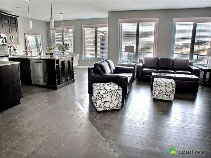 Плитка и ламинат в гостиной фото florida homes kitchen 50+ florida luxury houses - Flooring Piclodge Trendy livin