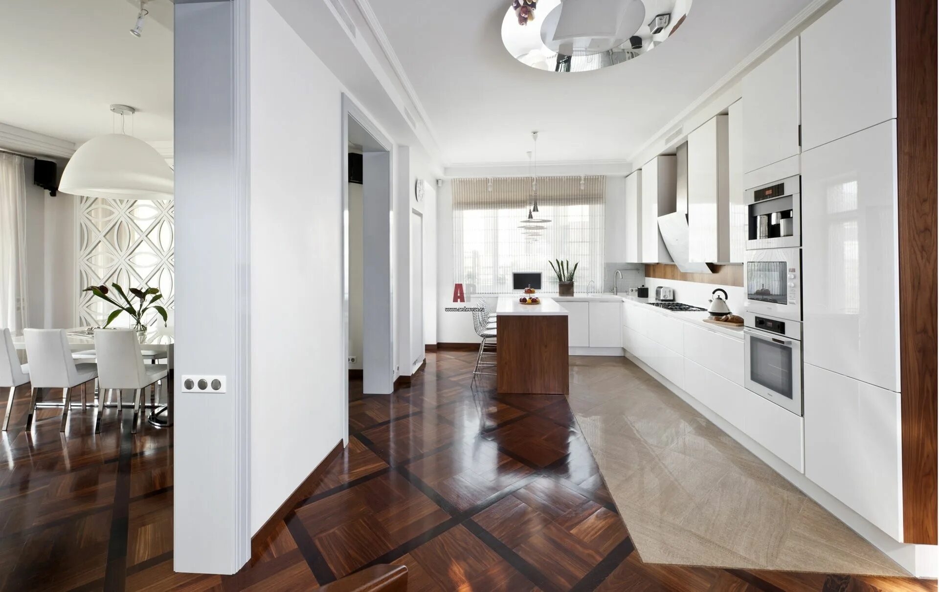 Плитка и ламинат в гостиной фото Дом в Подмосковье в современном стиле Home, Home decor, Decor