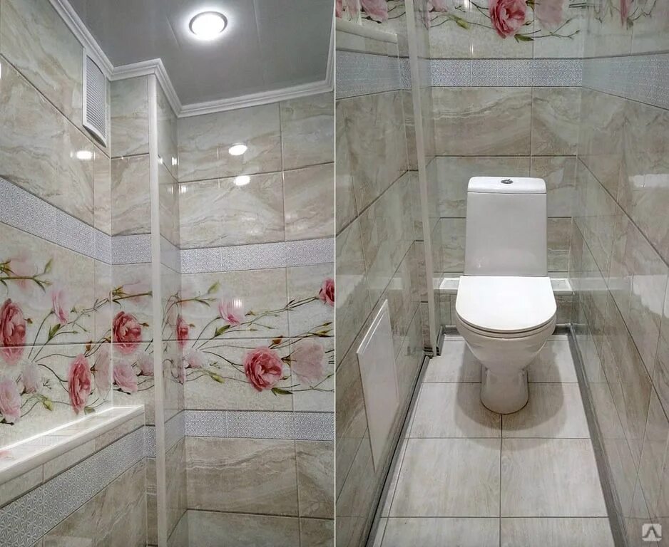 Плитка и панели фото Отделка ванной комнаты пластиковыми панелями: +50 фото дизайна