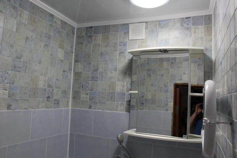 Плитка и панели в ванной фото Комбинированная ванна плитка и панели фото - Необычные Картинки