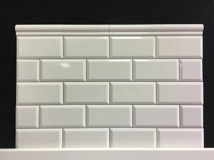 Плитка кабанчик фото в интерьере Plytki kafle Tamoe Moonlight Białe/ Bianco 10x20 - 7952625688 - oficjalne archiw