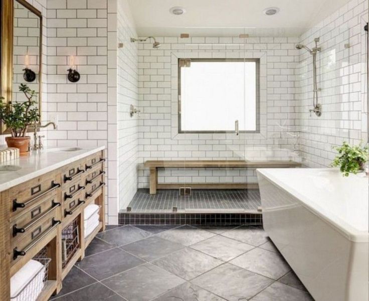 Плитка кабанчик в интерьере ванной Pin on Bathroom