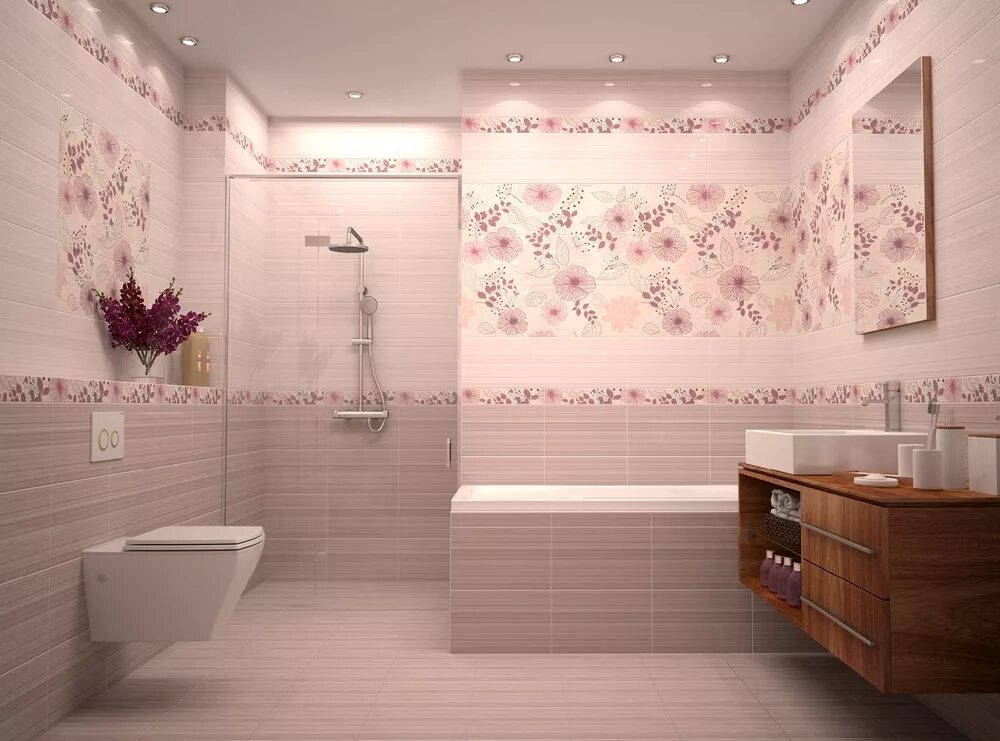 Плитка каталог цена для ванной фото Плитка Line Anemone (Terracotta), купить коллекцию Line Anemone в Москве