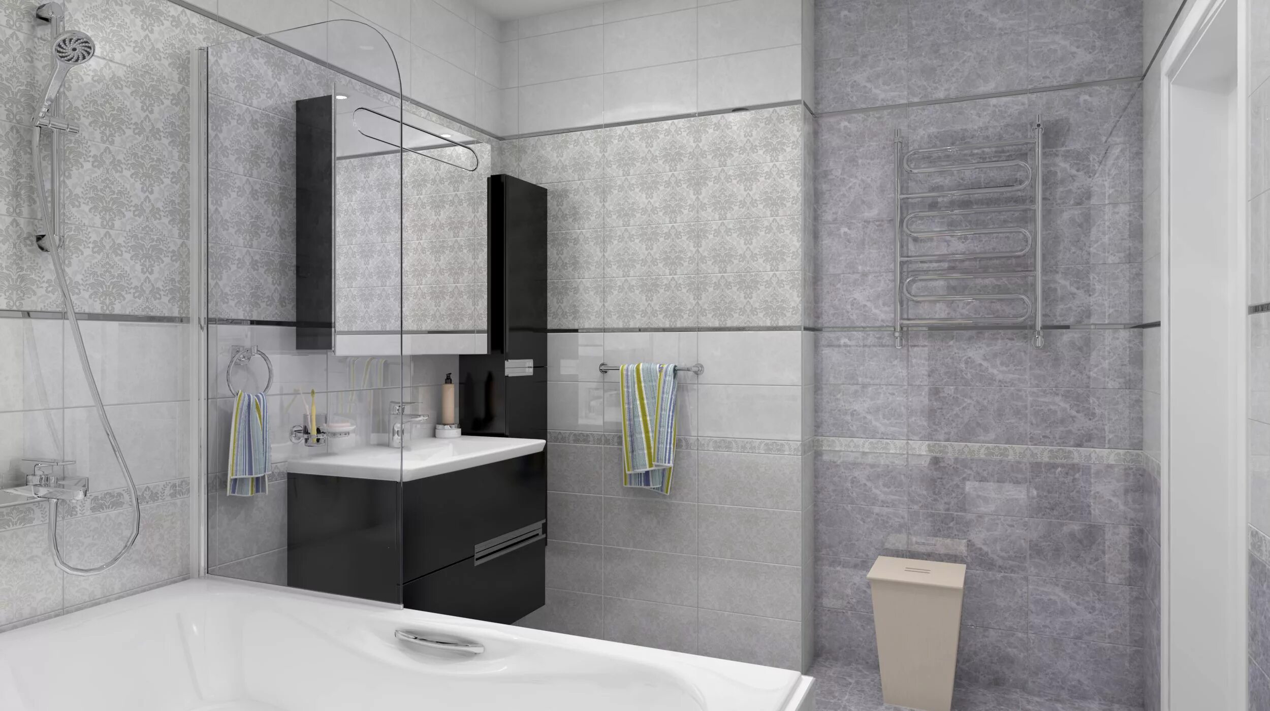Плитка кавказ серый 20х30 в интерьере Керамическая плитка Laparet Afina серый 20x40 глянцевый 08-00-06-425 Керамика Ро