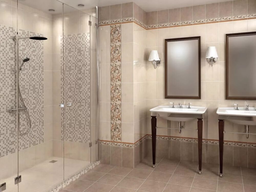 Плитка керама для ванной фото Kerama Marazzi Вилла Флоридиана в КЕРАМ МАРКЕТ ®
