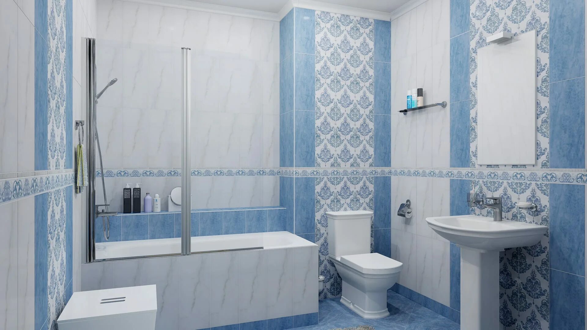 Плитка керама для ванной фото Kerama Marazzi Лакшми купить в Москве в интернет-магазине teradom.ru