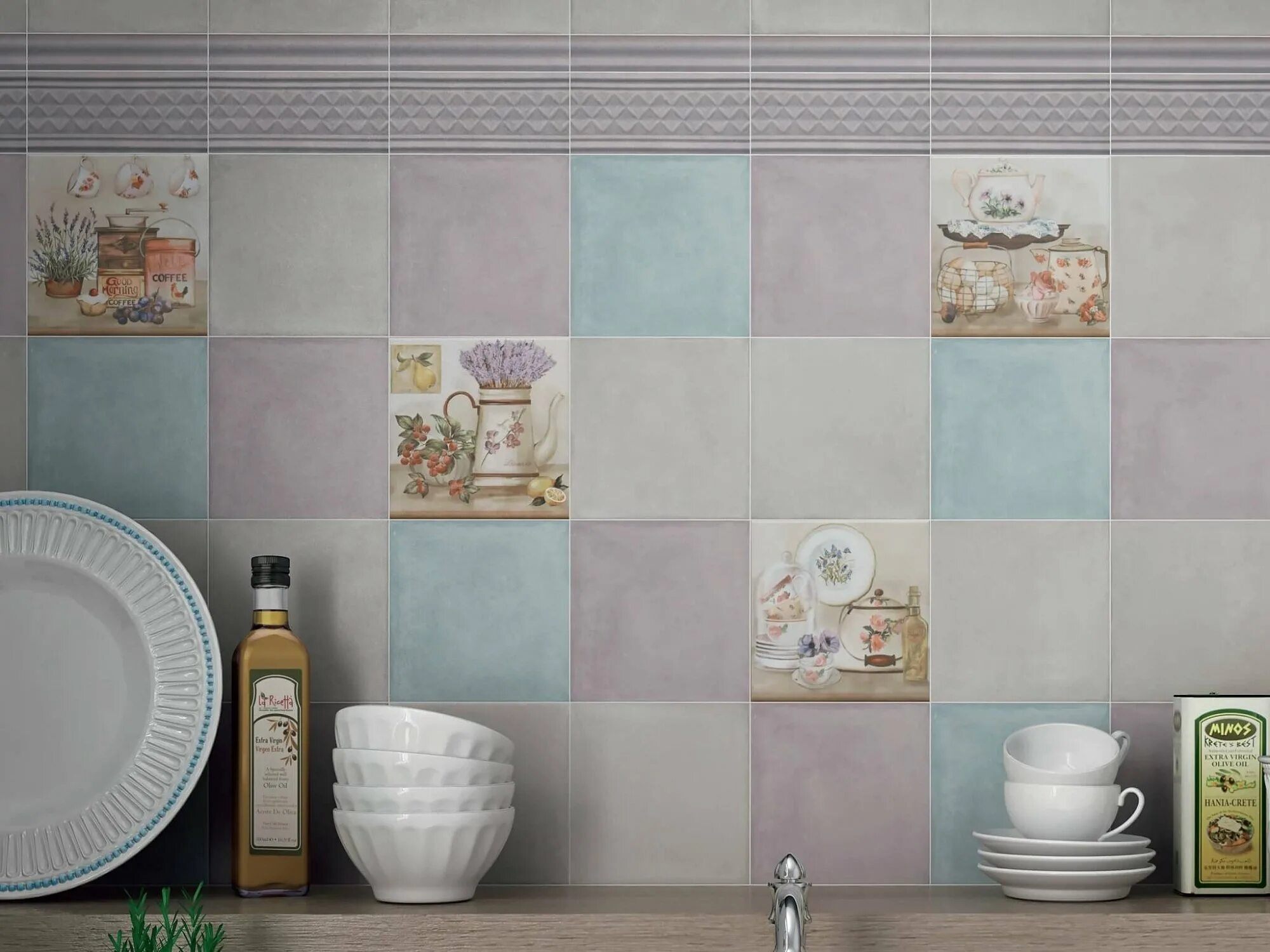 Плитка керама марацци интерьер кухни Керамическая плитка Kerama Marazzi Плитка Пикарди серый 15х15 17025 Мосплитка