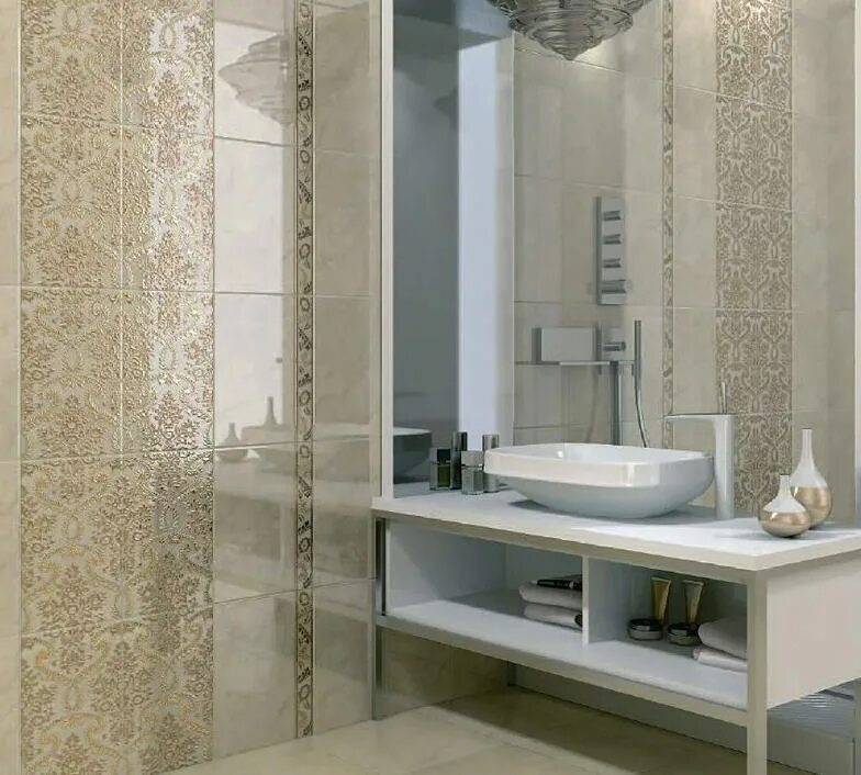 Плитка керама марацци каталог фото Тадж-Махал беж с цветами 20x30 AC222\8219 Декор Керама Марацци (Kerama Marazzi) 