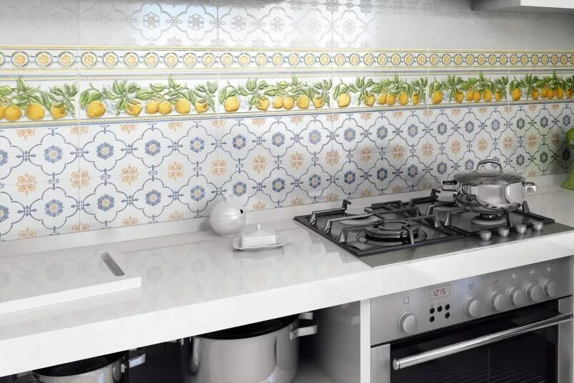 Плитка керама марацци в интерьере кухни Купить плитку Kerama Marazzi Сорренто в Москве по низкой цене с доставкой