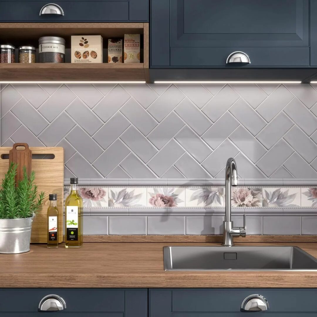 Плитка керама марацци в интерьере кухни Плитка Kerama Marazzi Тортона - купить в Москве
