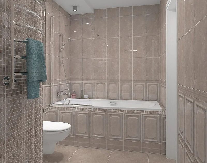 Плитка kerama marazzi в интерьере фото Плитка настенная 6353 Гран Пале беж панель 25*40*8 (9шт/0,9м2), м2 купить в Кост