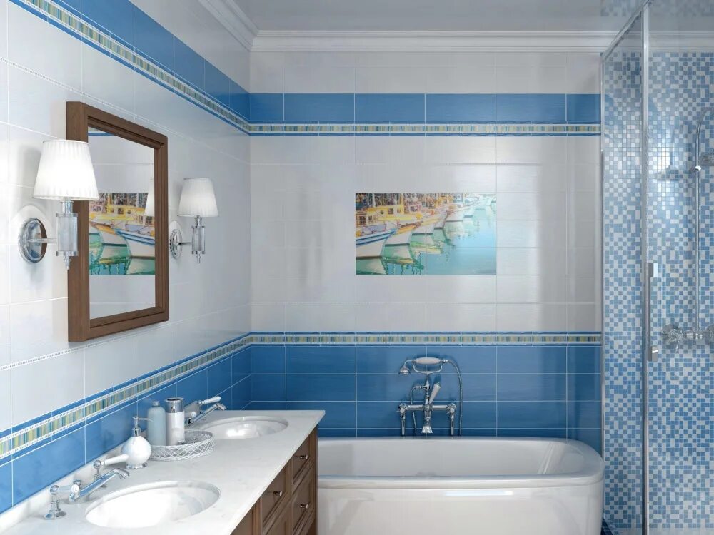 Плитка керама в ванной фото Керамическая плитка Салерно KERAMA MARAZZI - купить по выгодной цене коллекцию С