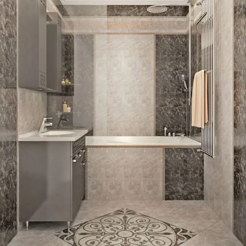 Плитка керамин фото цены Настенная плитка Keramin ЭЛЛАДА 2 6244 20x50см 1.4 м² цвет бежевый - купить в Ни