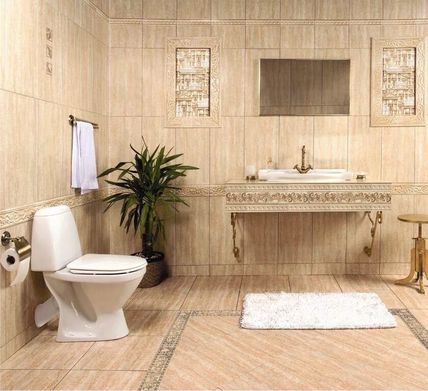 Плитка керамин каталог фото Вставка Пальмира 3 600 × 300 ОАО "Керамин"