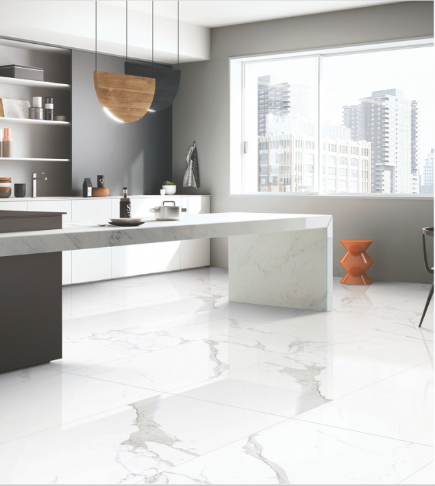 Плитка керамогранит на кухне фото Керамогранит Silver Shine Polished 60X120 купить в Москве недорого в интернет-ма