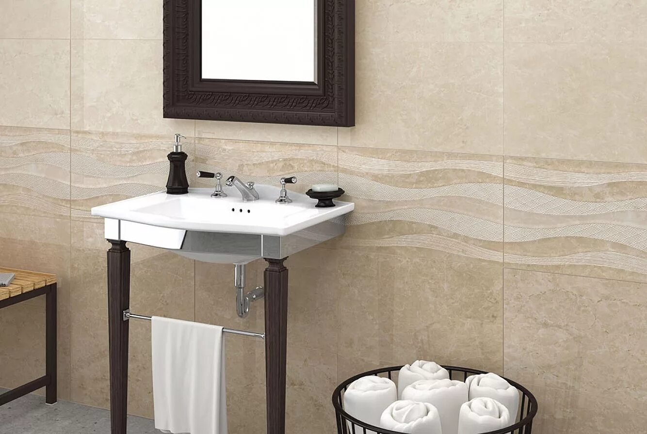 Плитка киото в интерьере ванной Плитка Ecoceramic Eleganza - купить в Москве с доставкой по низкой цене