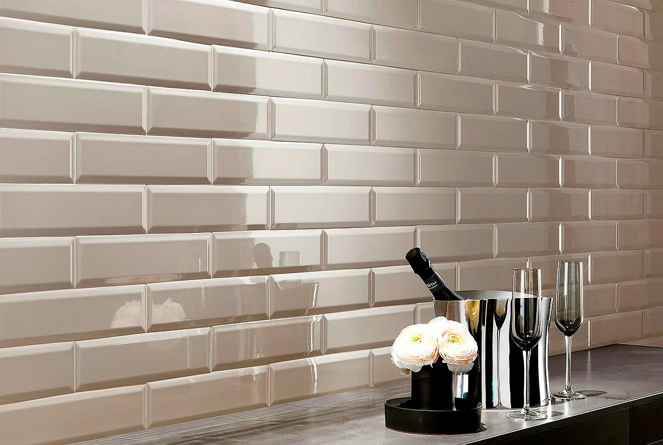 Плитка кирпич в интерьере фото AZA2 Brick Carrara 8x31.5 плитка Atlas Concorde, Италия - купить в интернет-мага