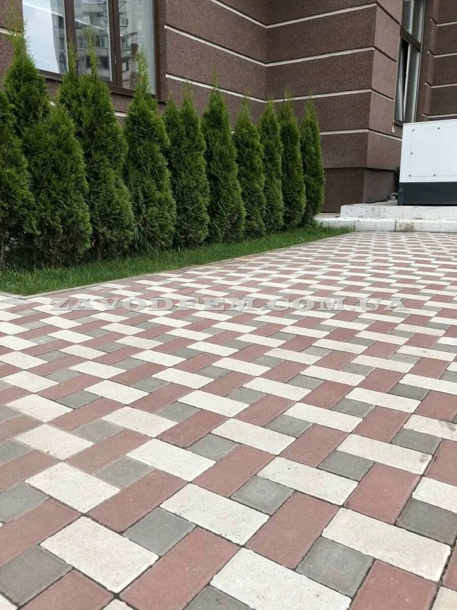 Плитка кирпичик фото Тротуарная плитка кирпичик варианты: найдено 89 картинок