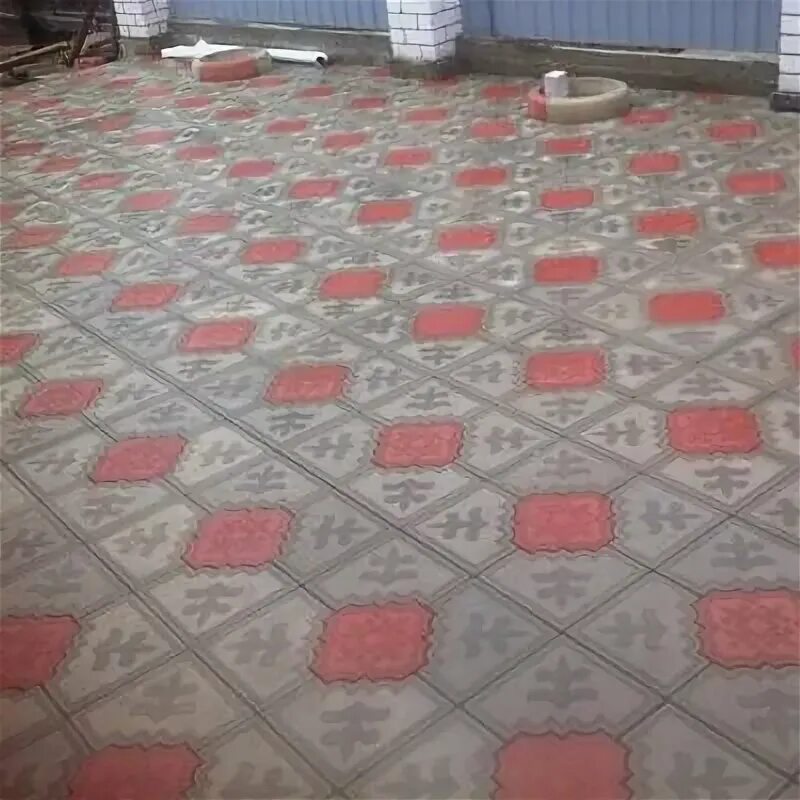 Плитка клевер краковский фото Тротуарная плитка Гжель Добор - купить от производителя