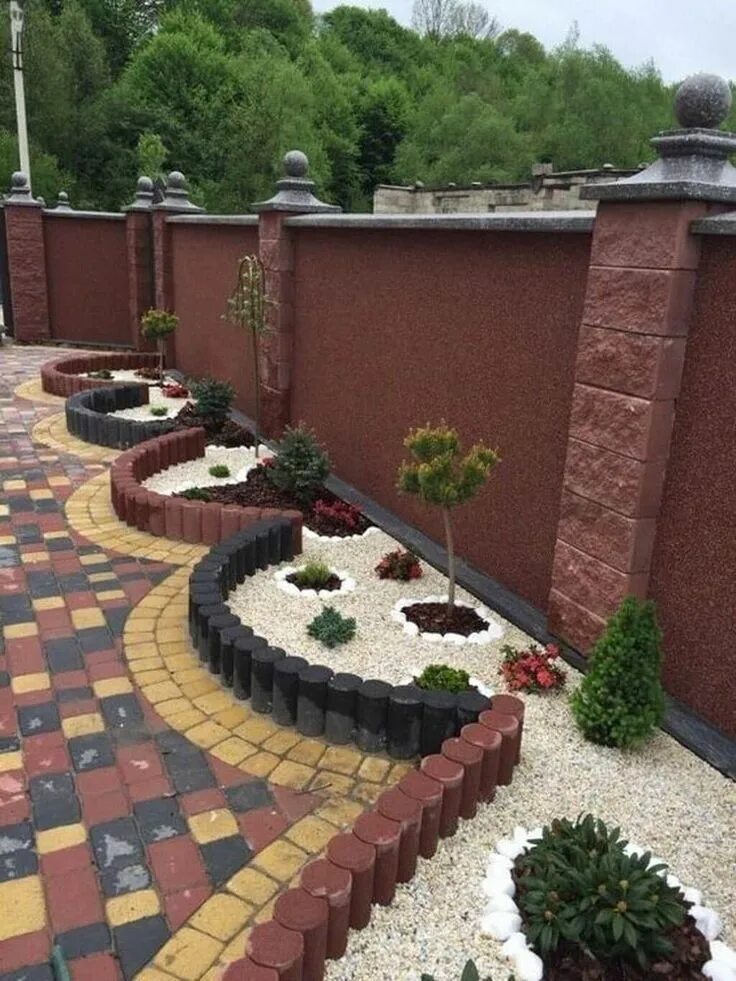 Плитка клумбы фото 30 Amazing DIY Ideas For Decorating Your Garden Uniquely - Engineering Discoveri