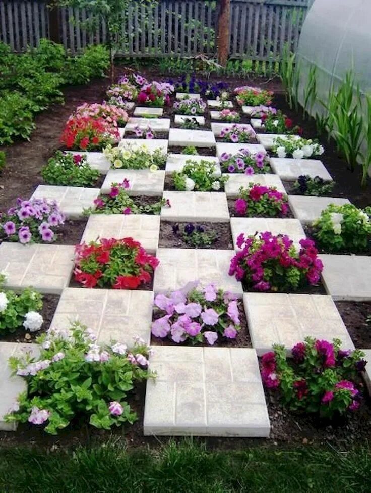 Плитка клумбы фото 47 Stunning Spring Garden Ideas for Front Yard and Backyard Landscaping - HomeId