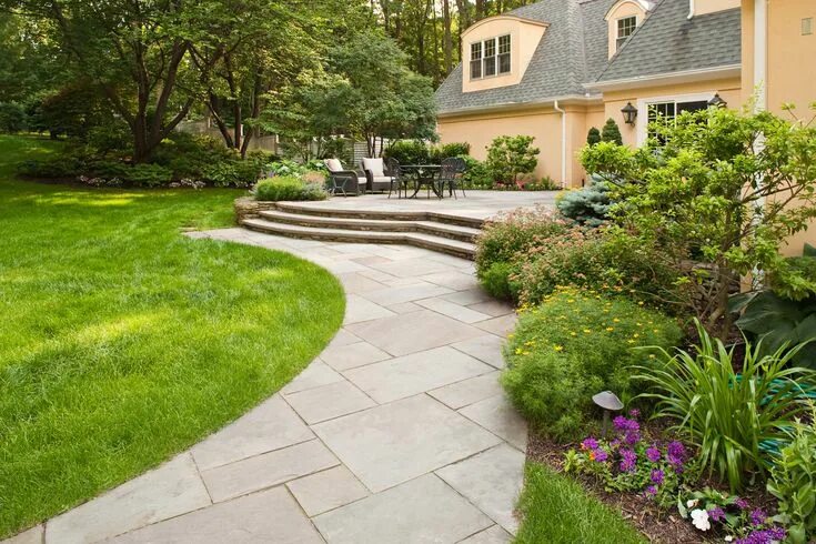Плитка ландшафтного дизайна Front Yard Walkways Design Ideas Walkway landscaping, Front yard landscaping, Si