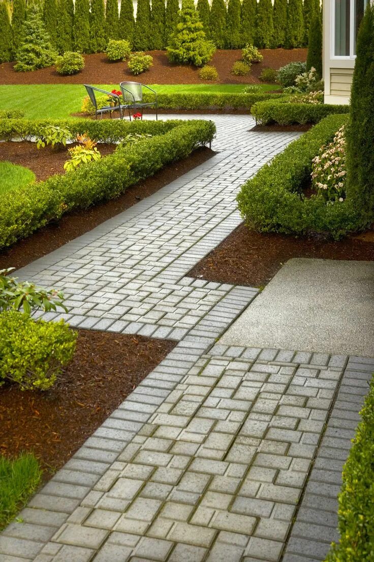 Плитка ландшафтного дизайна The smallest details matter- create intricate tiling patterns for your outdoor p