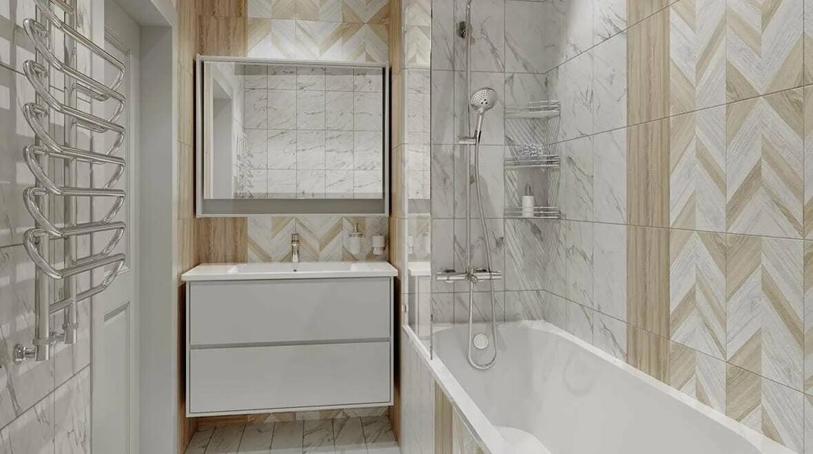 Плитка леруа в интерьере ванной Термостат для ванны Hansgrohe Ecostat CL - купить в интернет-магазине по низкой 