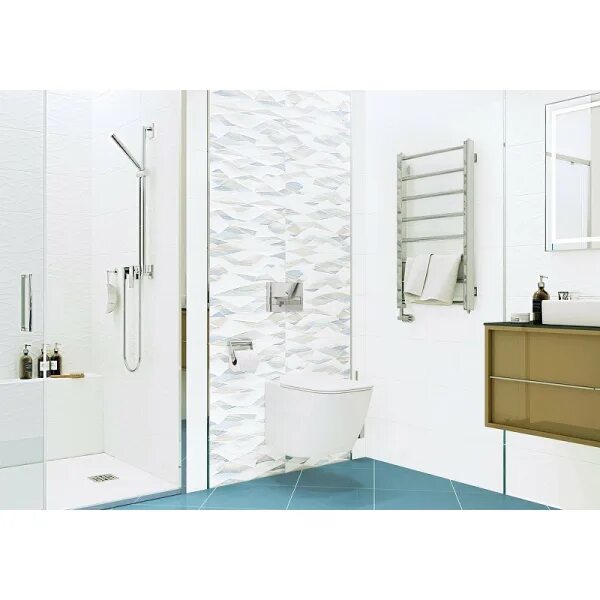 Плитка манхеттен фото Керамическая плитка NewTrend Manhattan Bridge White WT9BRI00, 24.9 x 50 см, цвет