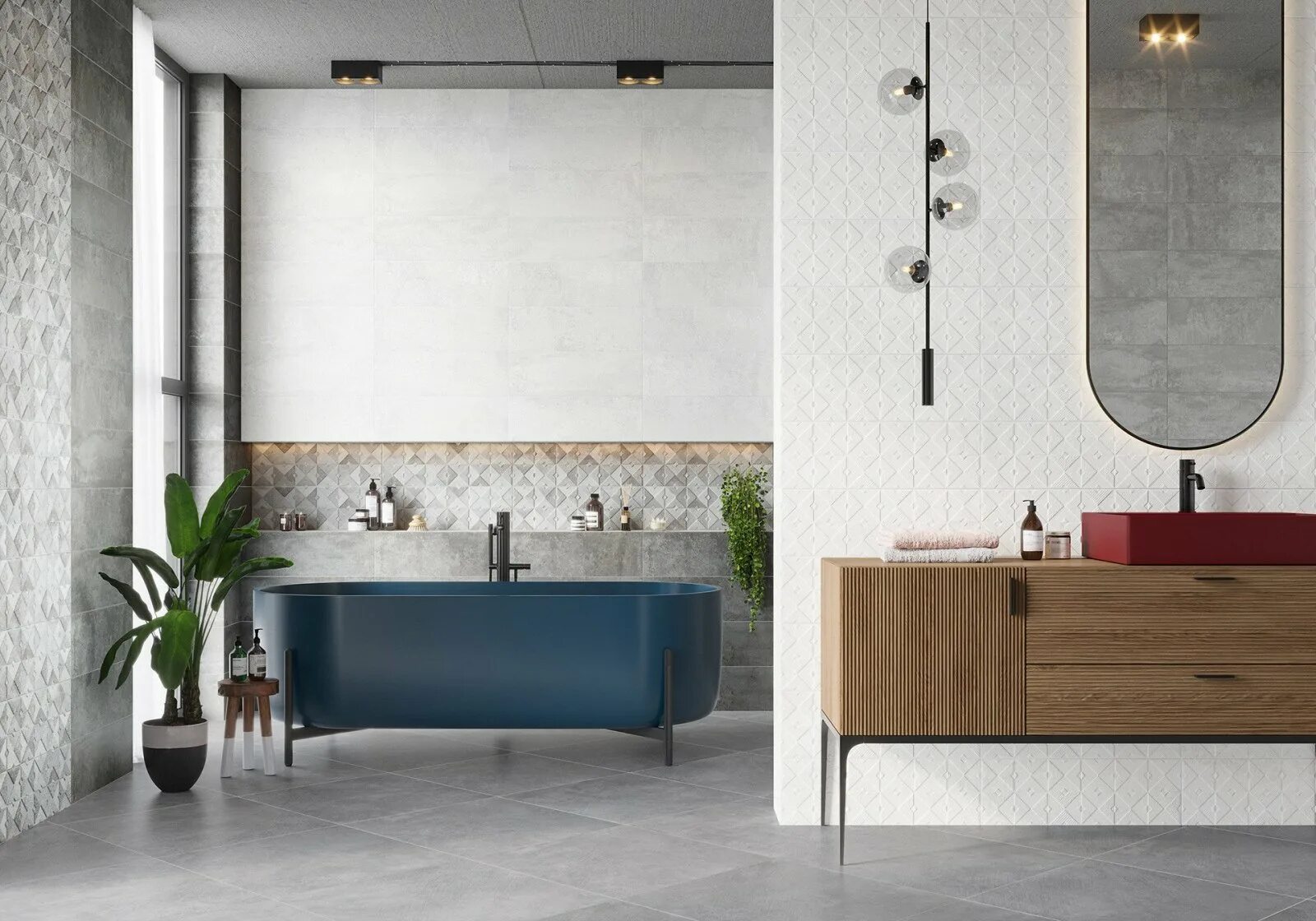 Плитка марс в интерьере ванной Alma Ceramica Mars - купить керамическую плитку Альма Керамика Марс недорого, фо