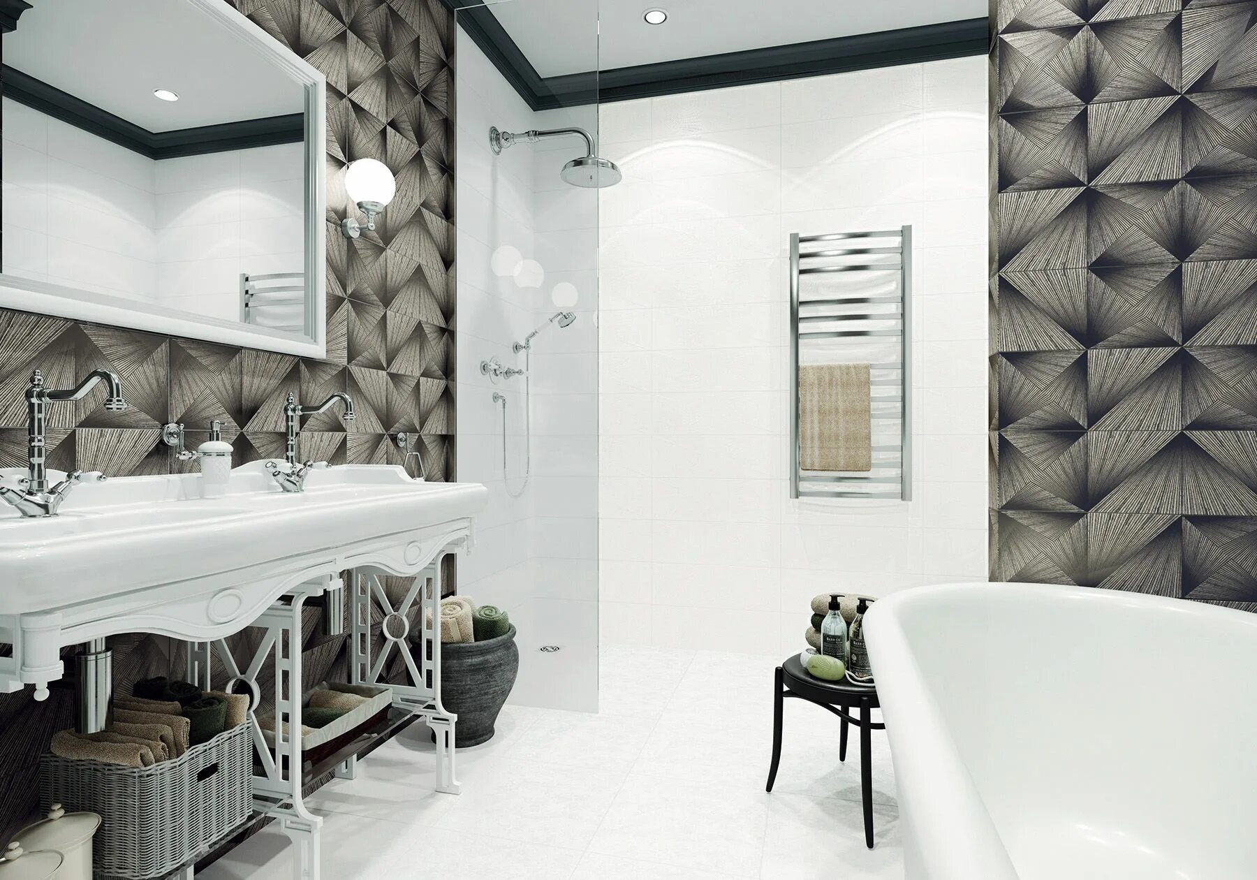 Плитка модные тенденции Керамическая плитка настенная New Trend Delice White 200*600 WT11DEI00 купить в 