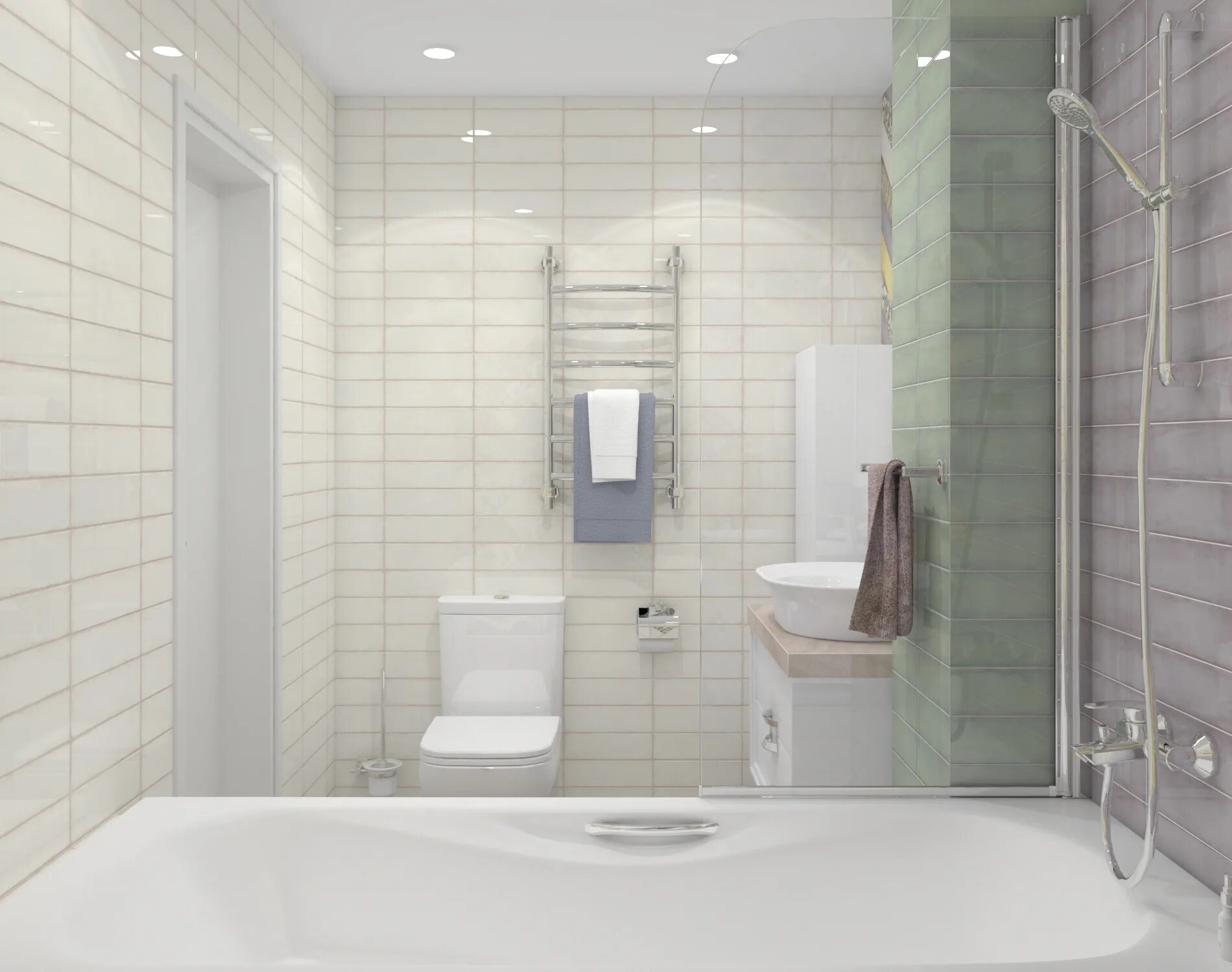 Плитка монпарнас фото Дизайн-проект из плитки и керамогранита Kerama Marazzi Монпарнас 2 - интернет-ма
