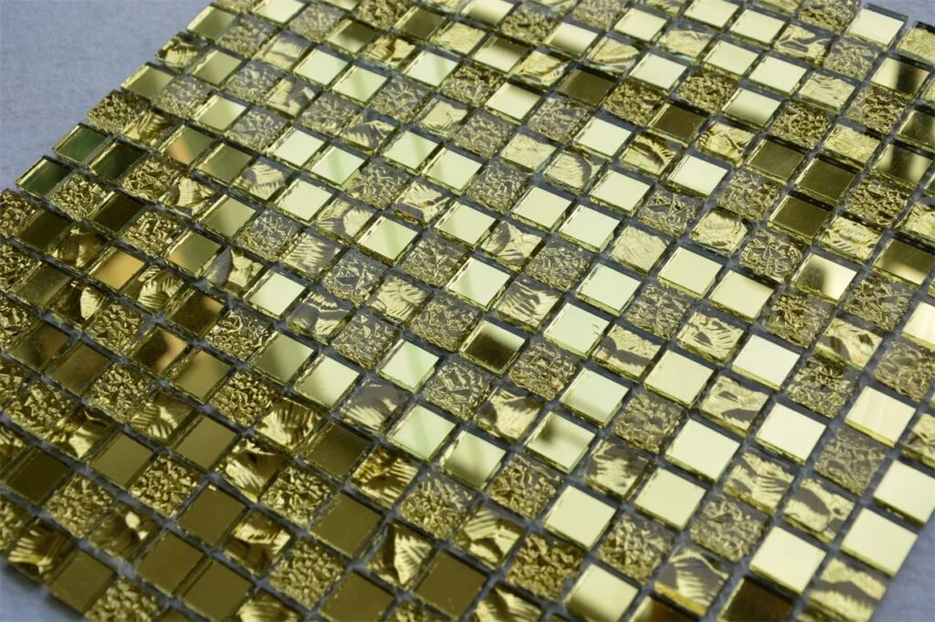 Плитка мозаика фото цена Мозаика Mirror gold, Bonaparte, купить мозаику в Симферополе