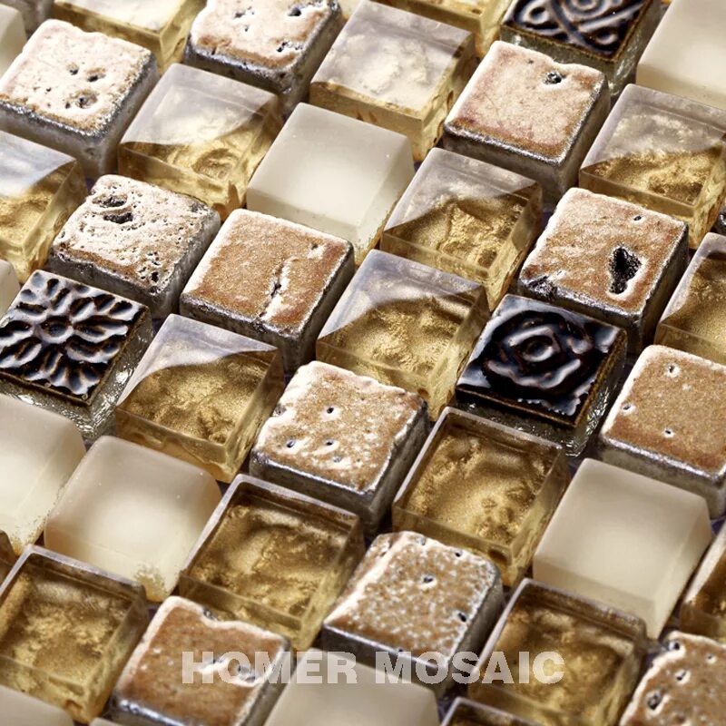 Плитка мозайка фото Купить поверхность резьба модели 3d мозаика, коричневый цвет глазури мозаики, ст