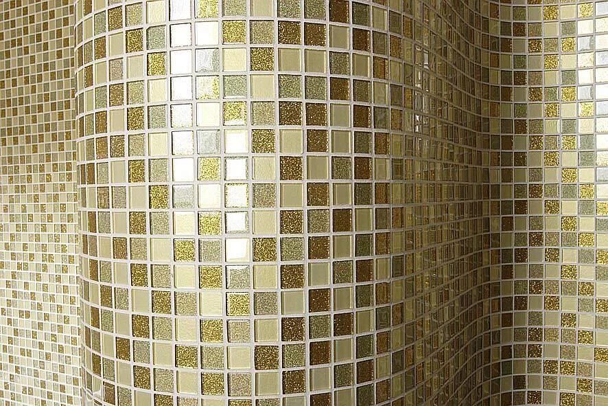 Плитка мозайка фото N06 Sabbia Mix 1,1x1,1 cm Architonic