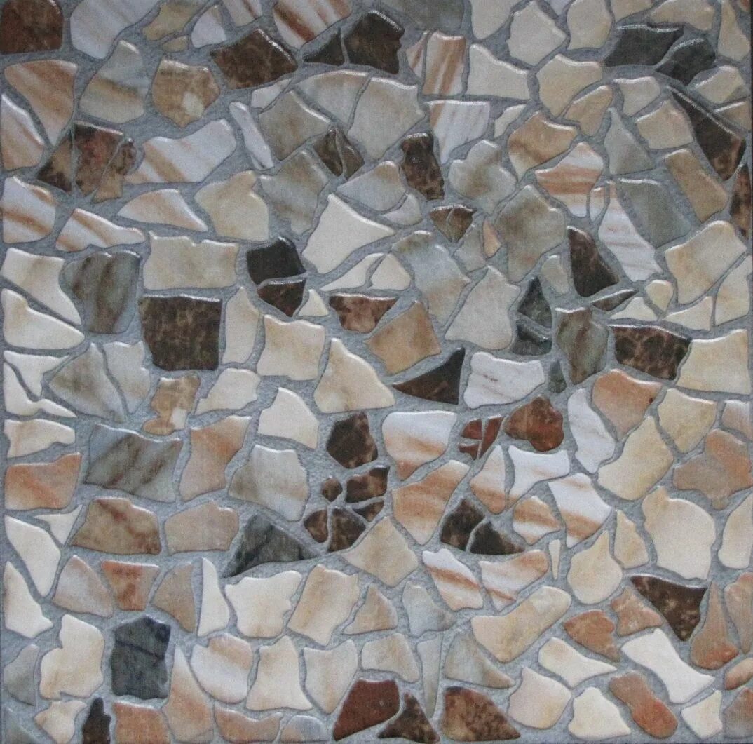 Плитка мюнхен фото Керамогранит PiezaROSA Мюнхен Камни 33 x 33 коричневый цвет, глазурованный, мато