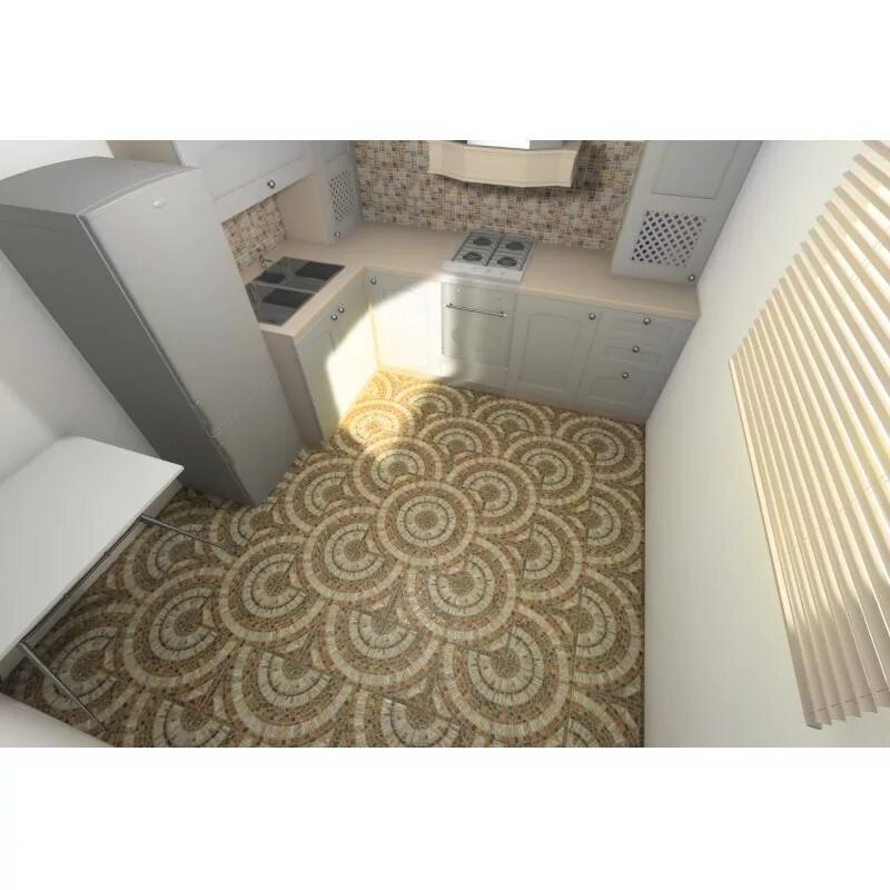 Плитка мюнхен фото Керамогранит Piezarosa М-Квадрат Мюнхен 33x33 см 1.307 м² матовый цвет мультикол