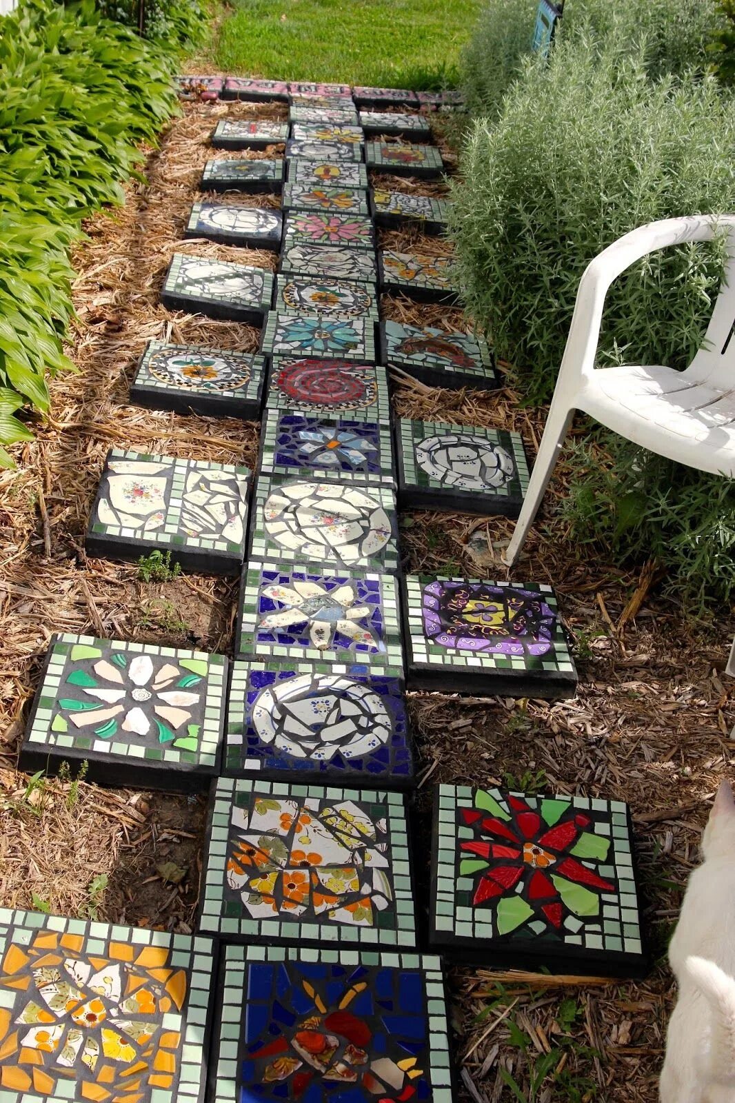 Плитка на даче своими руками Search results for Stepping stone Decorative stepping stones, Garden tiles, Mosa