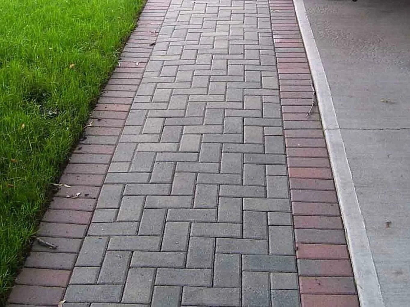 Плитка на дорожку фото и цена Тротуарная плитка пешеходная дорожка - найдено 90 фото