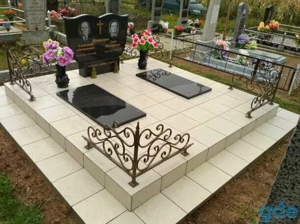 Плитка на кладбище фото дизайн Панорама: Мемориал, изготовление памятников и надгробий, ул. Германа Титова, 3, 