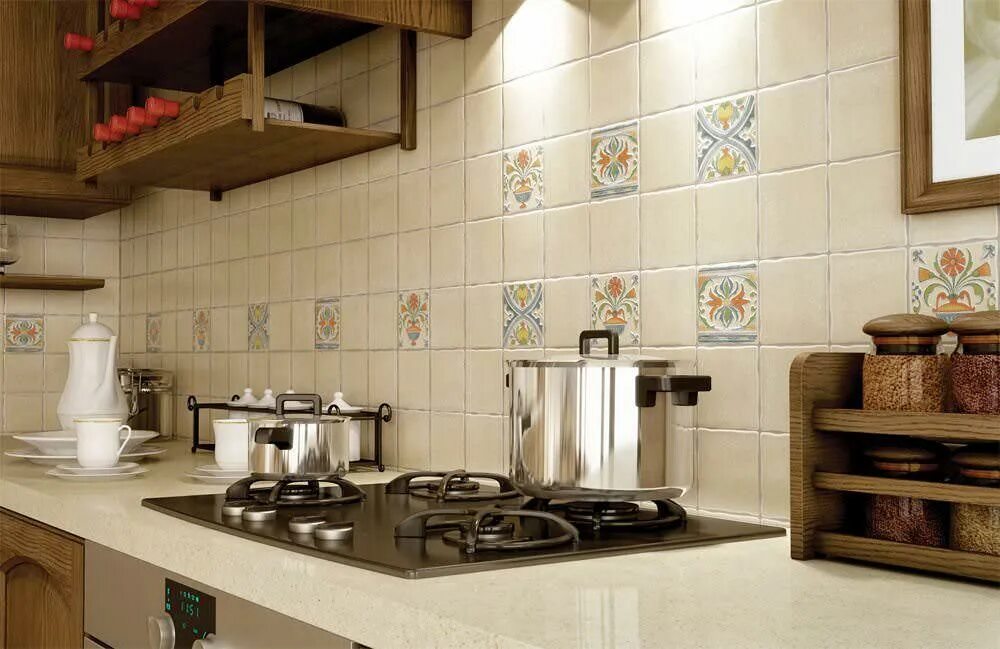 Плитка на кухне в квартире фото Плитка 10x10 для кухни: размеры плитки, керамическая плитка 60 на 60, фото, виде
