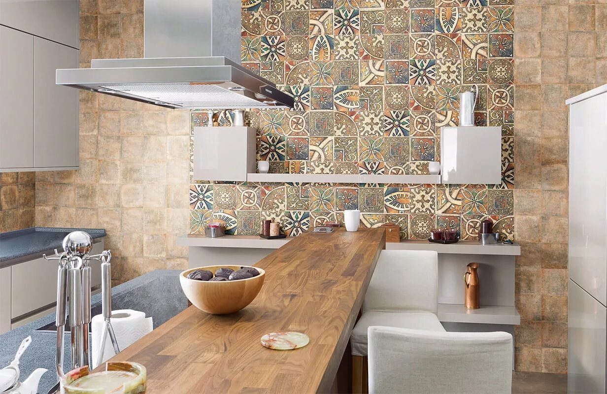 Плитка на кухню 2024 фото DECOR MEDIEVO 20*20 MIX плитка Mainzu, Испания - купить в интернет-магазине