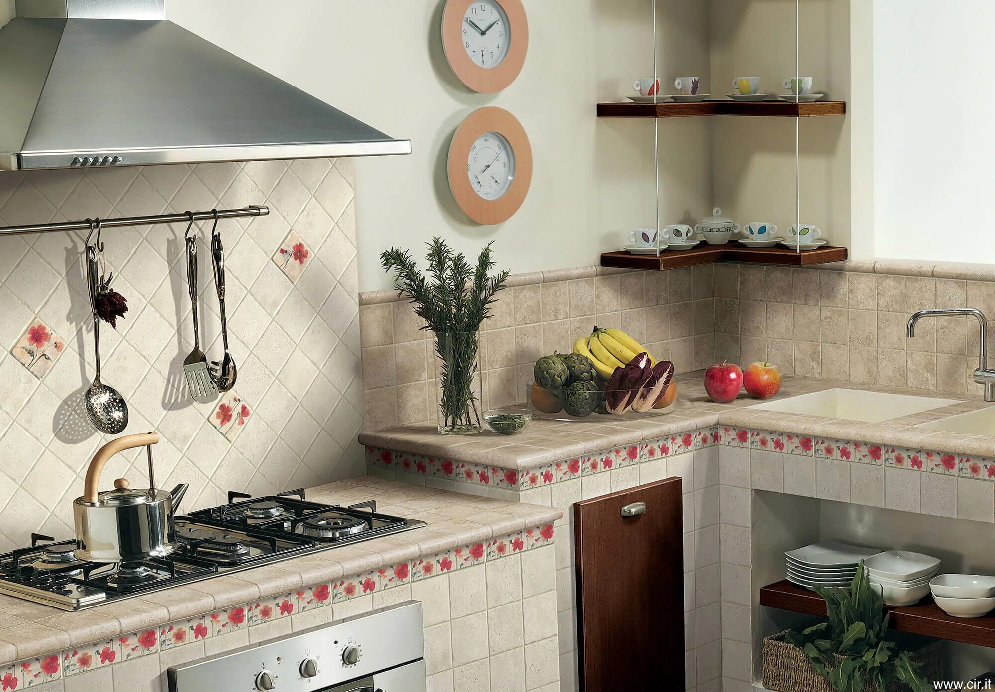Плитка на кухню фото Serenissima Marble Style купить в Москве Интернет магазин плитки