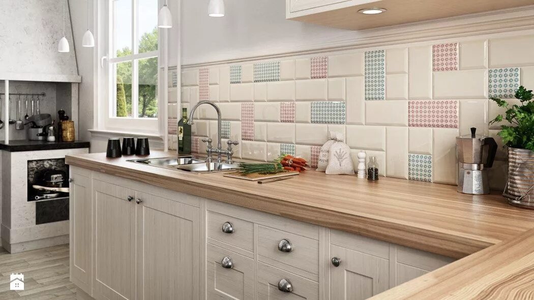Плитка на кухню фото Jak za pomocą koloru ożywić kuchnię? Blu, Cucine, Rivestimento
